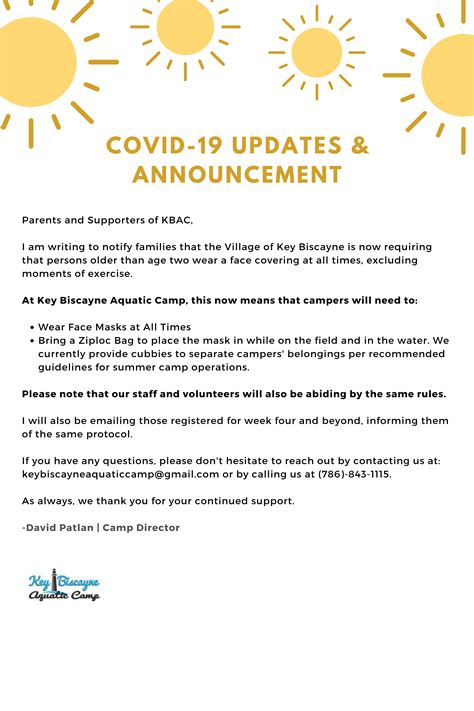 ANNOUNCEMENT 19 .